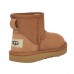 UGG μπότα Classic Mini παιδική 1017715T-CHE ταμπά